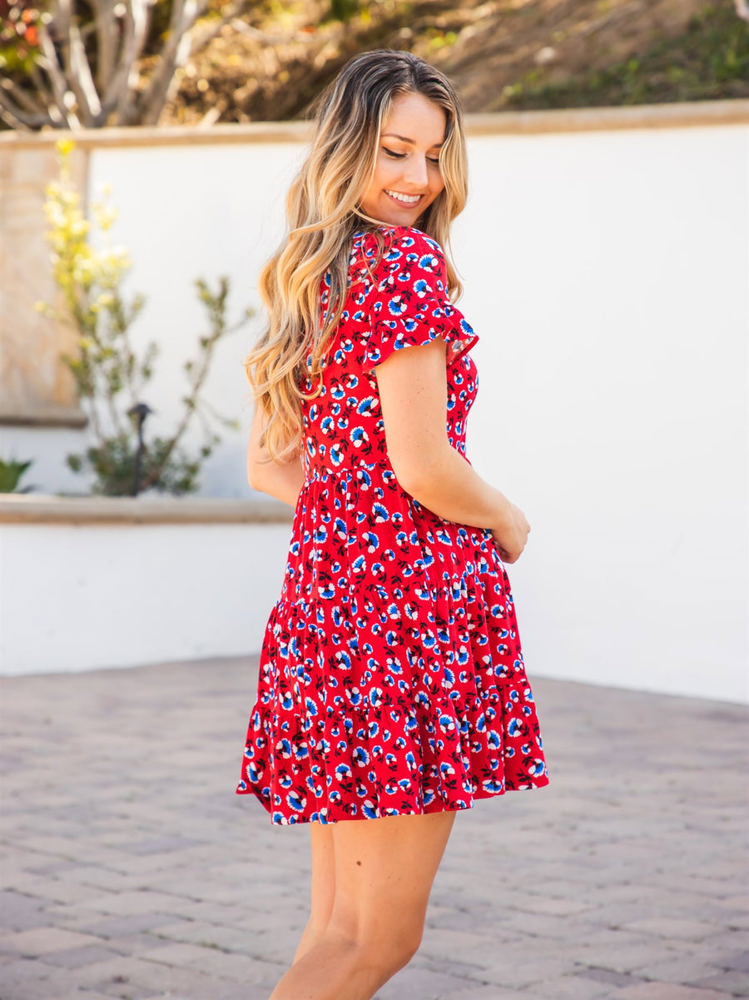 Tiered Melanie Swing Dress