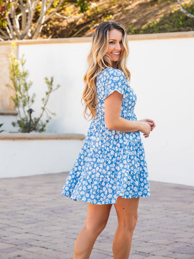 Tiered Eleanora Swing Dress