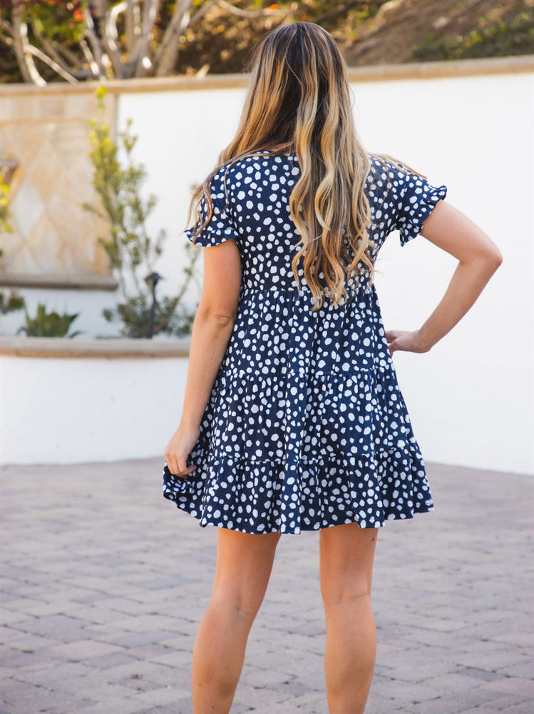 Tiered Eleanora Swing Dress