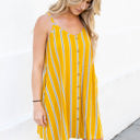  Striped Button Julia Tank Dress