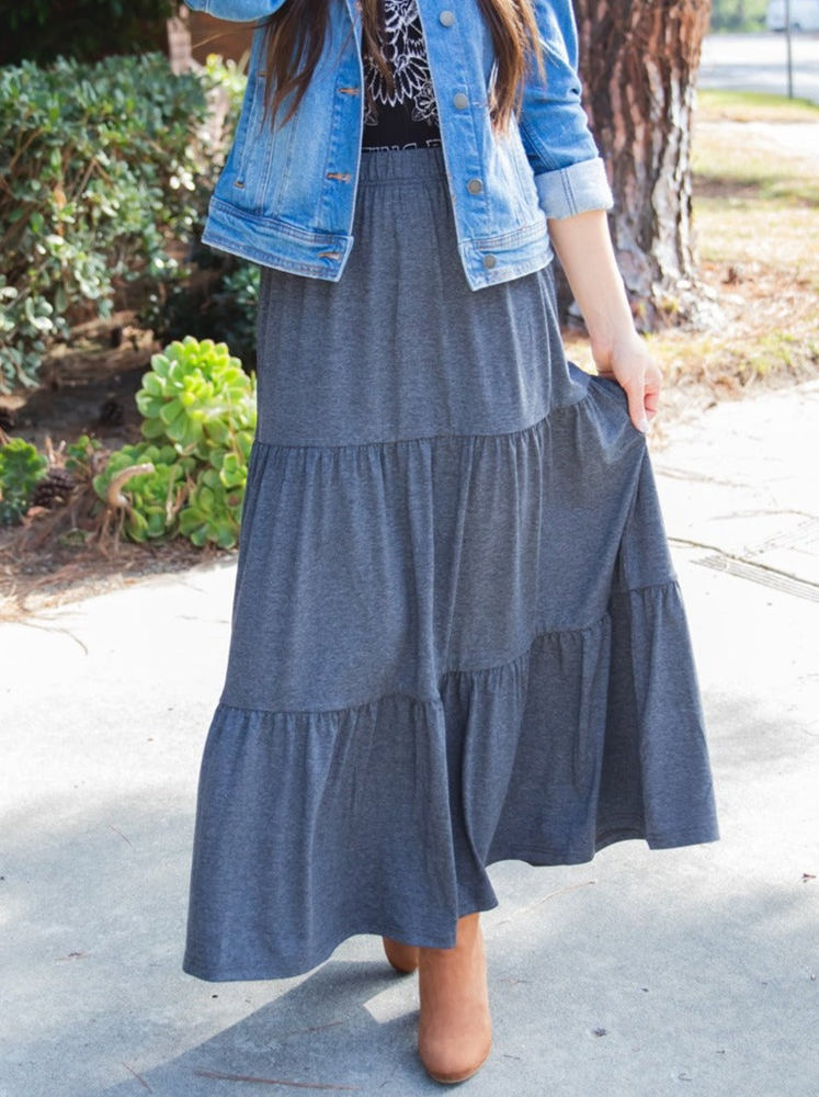 Tired Celeste Maxi Skirt