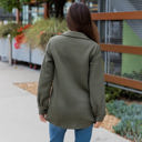 Olive Large Quilted Shacket