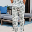 Medium Camo Green Patterned Emmy Pants