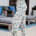 XL Camo Green Patterned Emmy Pants