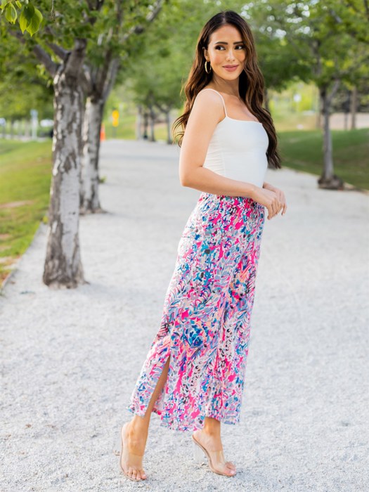 Patterned Leanne Pants