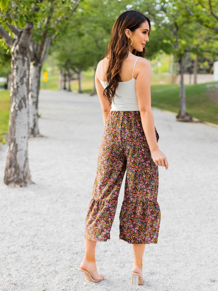 Floral Callen Flare Pants