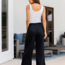 Large Black Wide Leg Shayne Pants