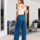 Large Blue Wide Leg Shayne Pants