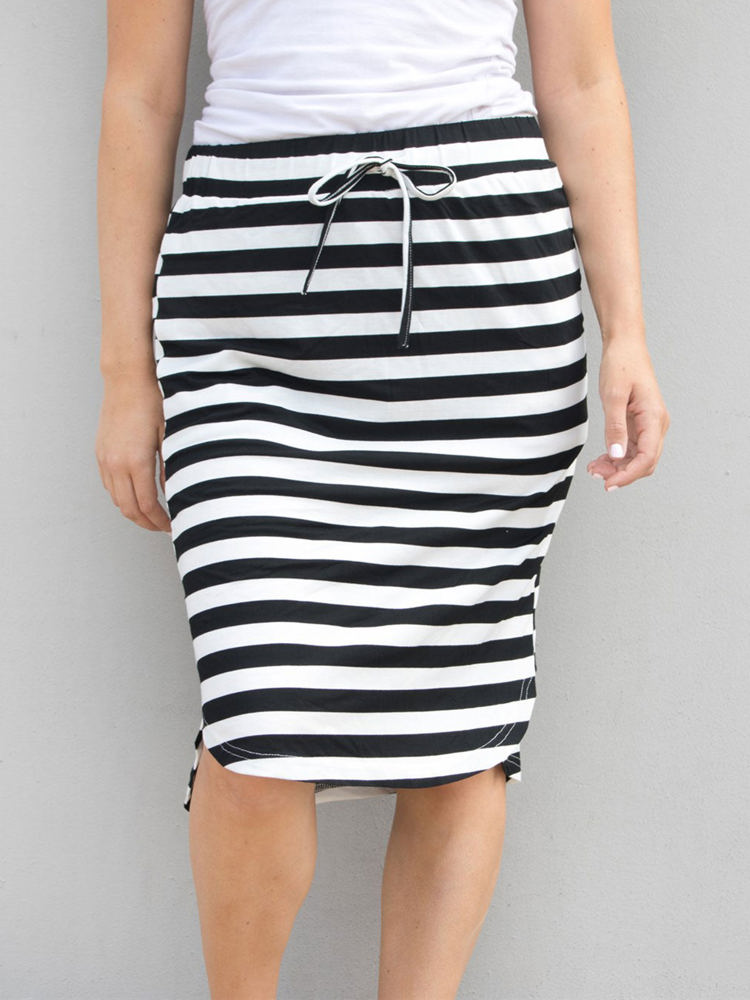 Thick Stripe Weekend Skirt