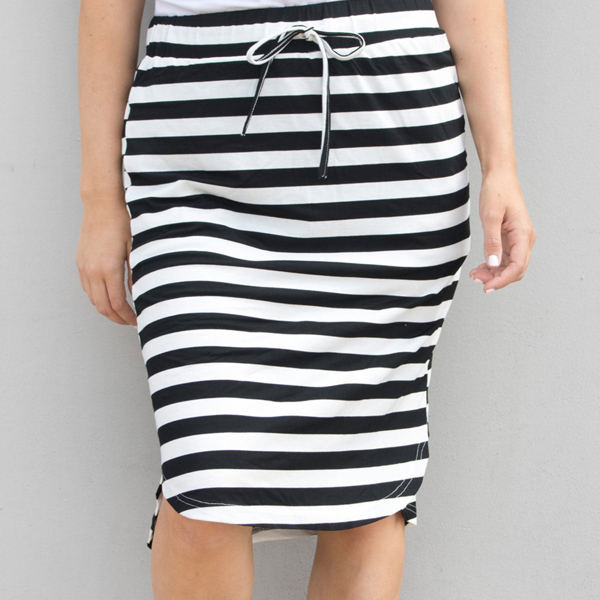 Thick Stripe Weekend Skirt