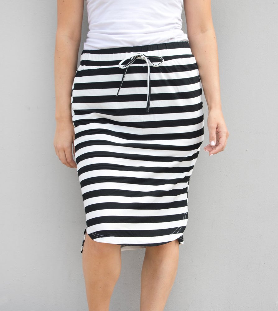 Thick Stripe Weekend Skirt