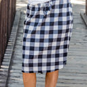 Medium Black Buffalo Plaid Weekend Skirt