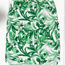 Large Green Leaf Abstract Patterned Delaney Weekend Skirt