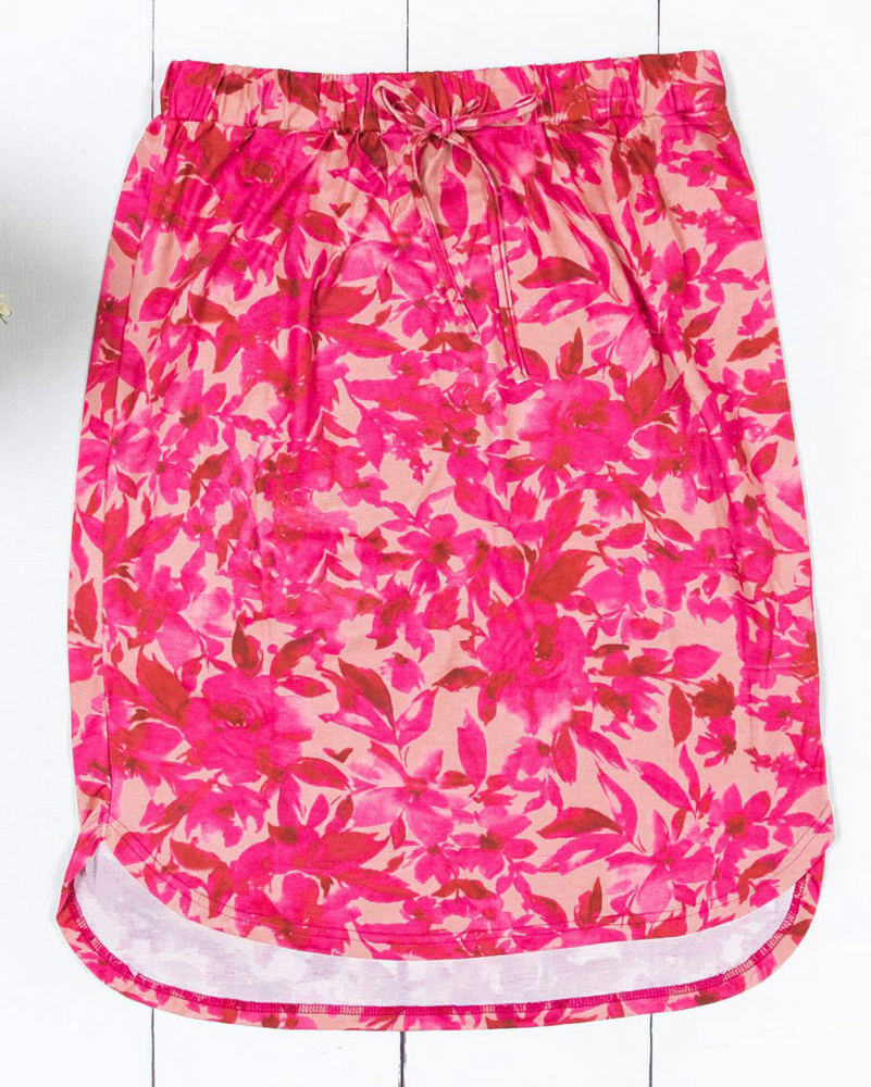 Abstract Patterned Delaney Weekend Skirt