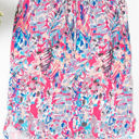 XL Watercolor Pink Abstract Patterned Delaney Weekend Skirt