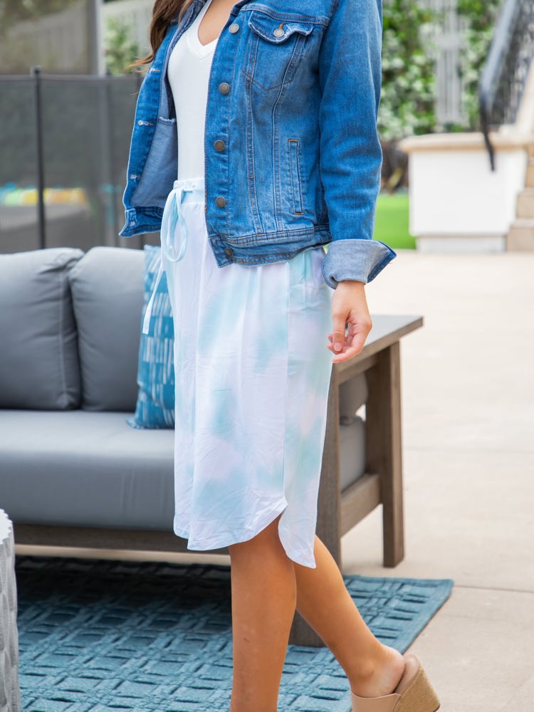 Watercolor Weekend Skirt