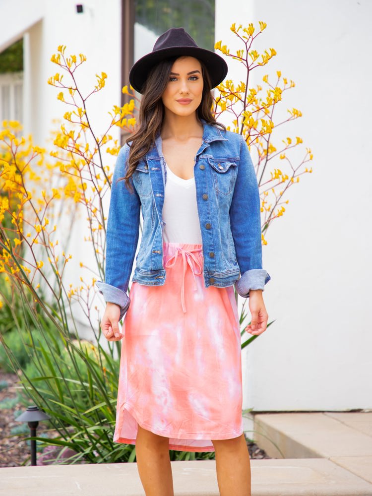 Watercolor Weekend Skirt