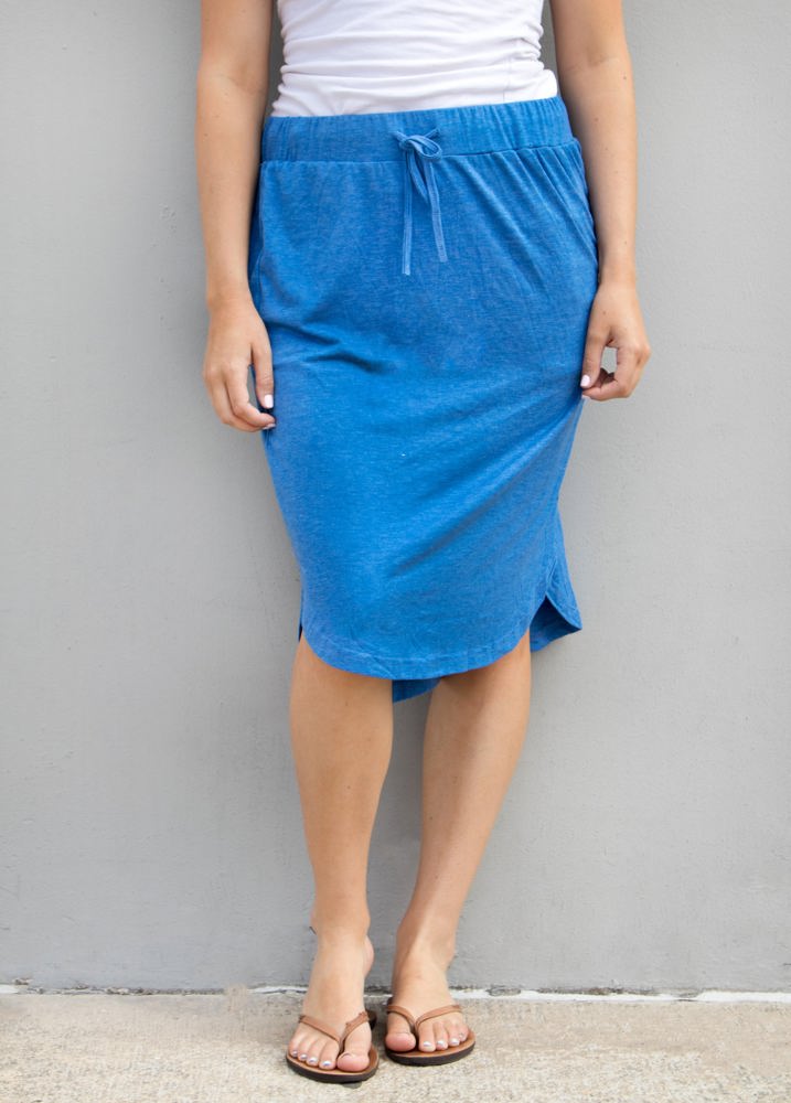 Colorful Tie Waist Weekend Skirt