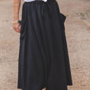 Black XL The Olive Pocket Skirt