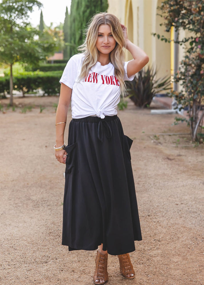 The Olive Pocket Skirt