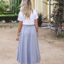 Gray Large The Olive Pocket Skirt