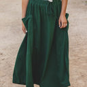 Green Medium The Olive Pocket Skirt