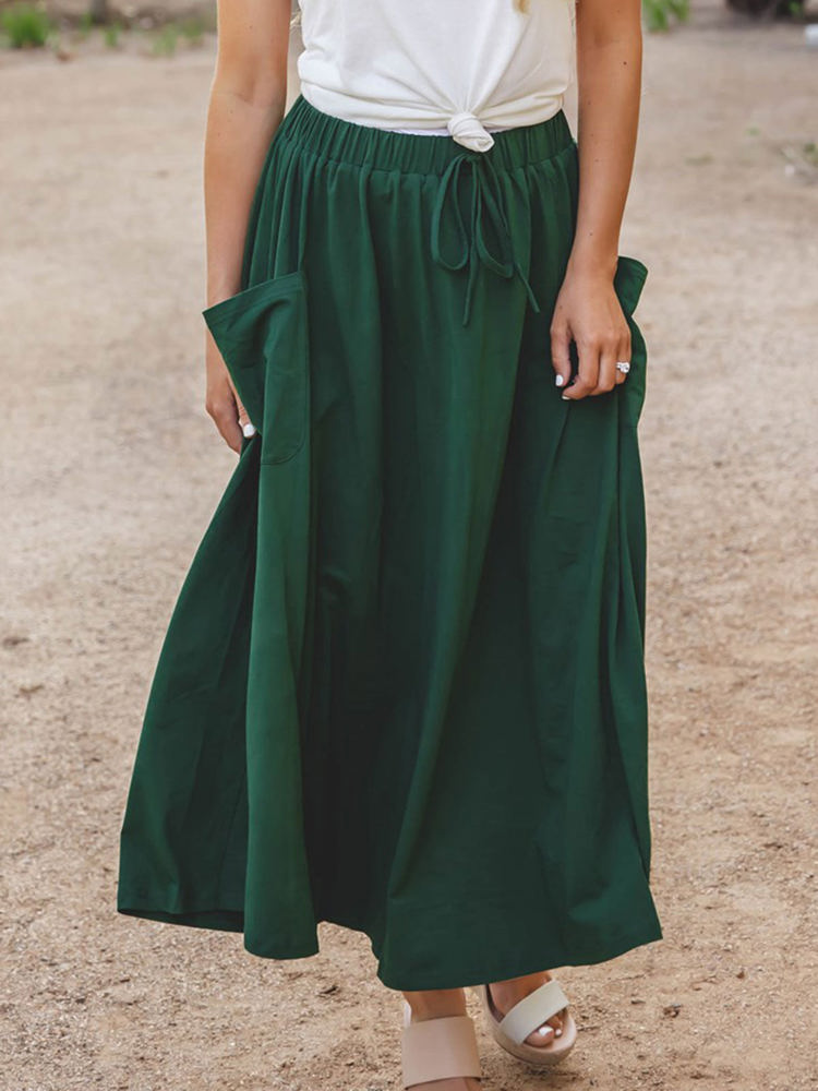 The Olive Pocket Skirt