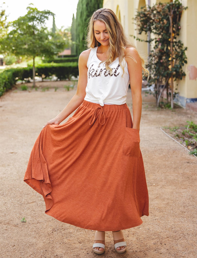 The Olive Pocket Skirt