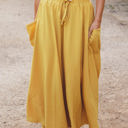 Yellow Large The Olive Pocket Skirt