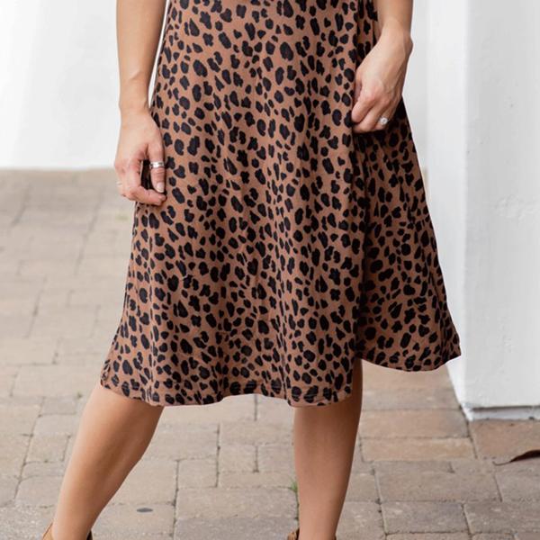 Animal Print Laura Skirt