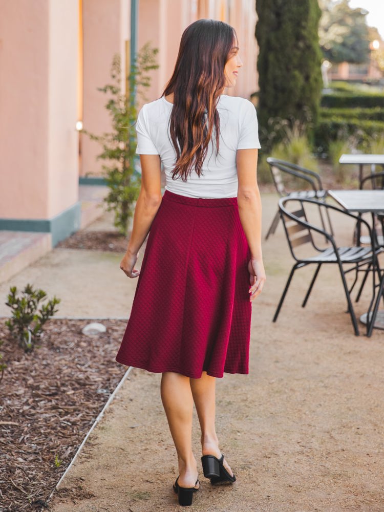 Quilted Laura Skirt