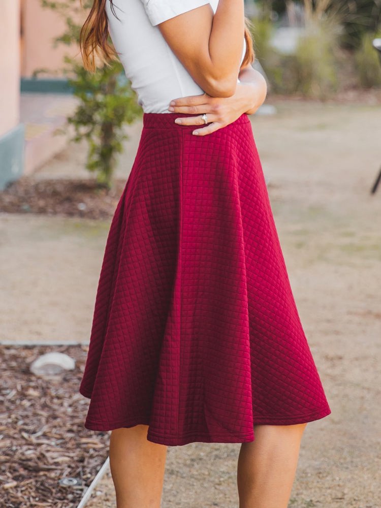 Quilted Laura Skirt