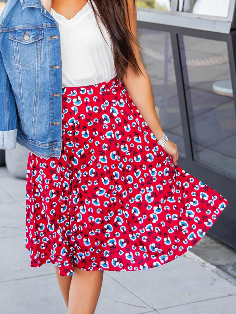 Floral Print Laura Skirt