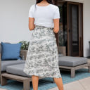 Green Camo Large Huntley Pocket Skirt