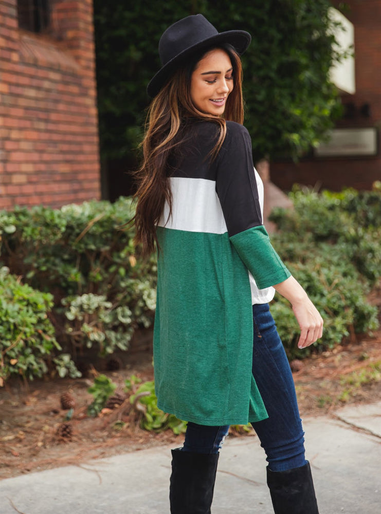 Finn Colorblock Cardigan