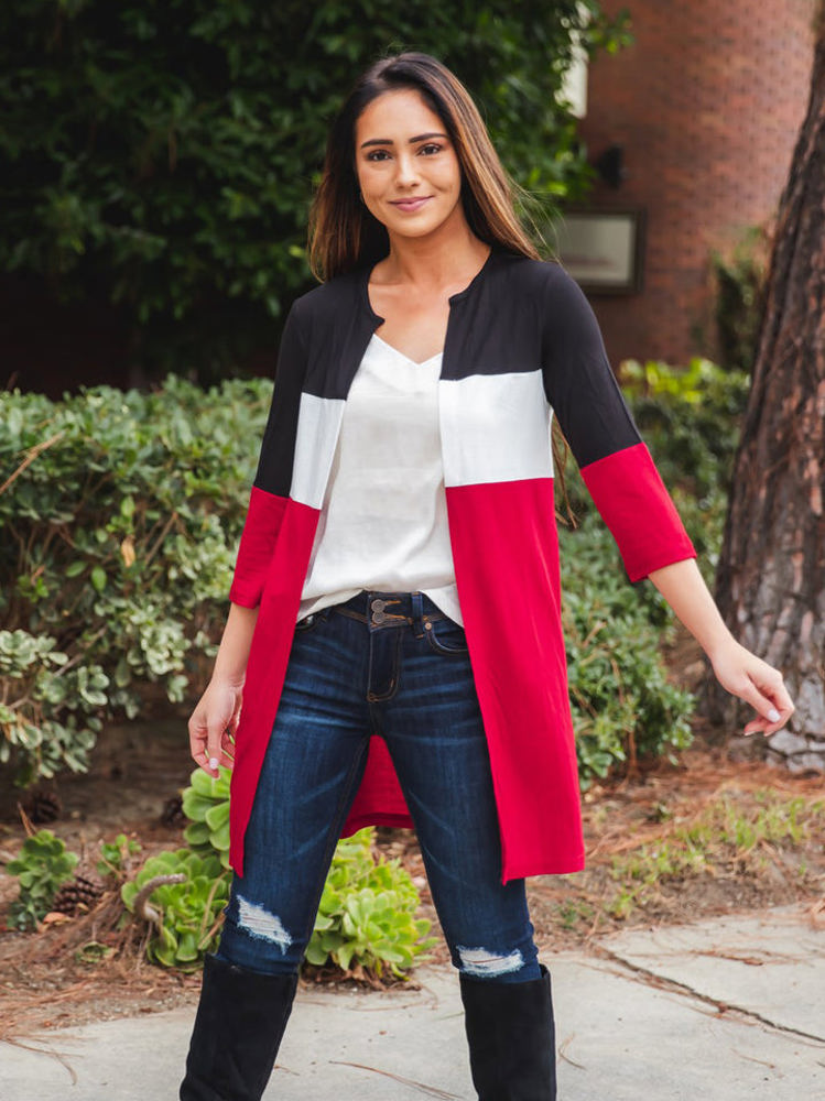 Finn Colorblock Cardigan