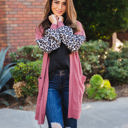 Medium Mauve Finch Cardigan