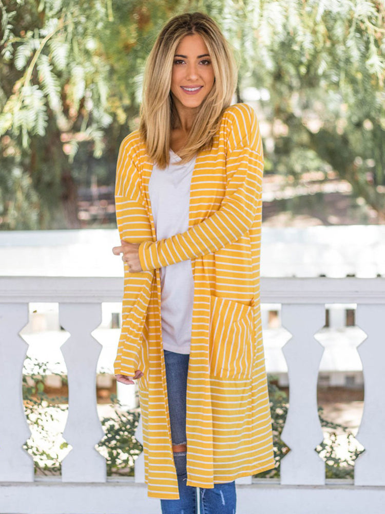 The Striped Leah Cardigan