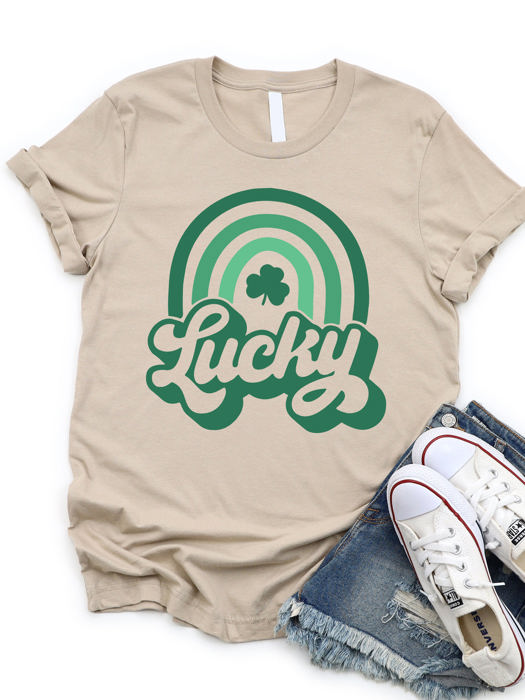 Lucky Rainbow Graphic Tee