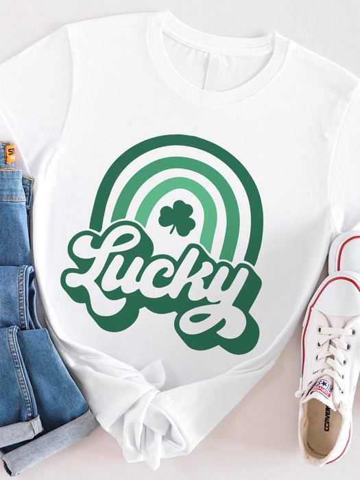 Lucky Rainbow Graphic Tee