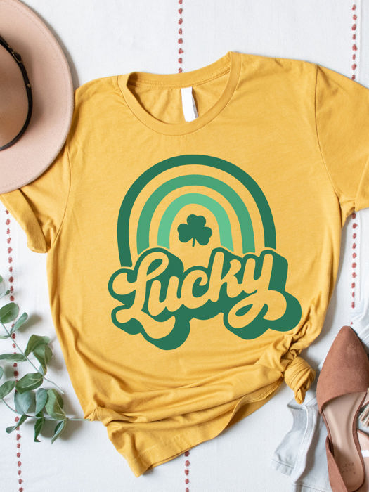 Lucky Rainbow Graphic Tee