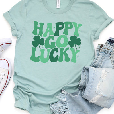 Happy Go Lucky Graphic Tee