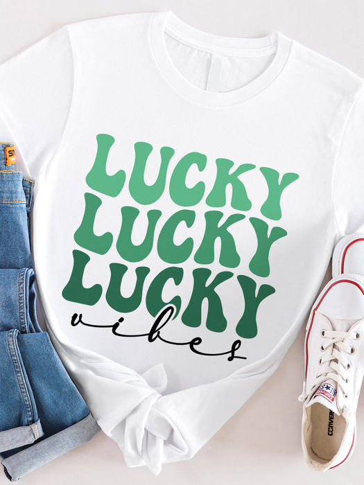 Lucky Vibes Graphic Tee