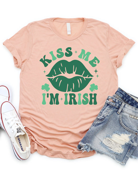 Kiss me I'm Irish Graphic Tee