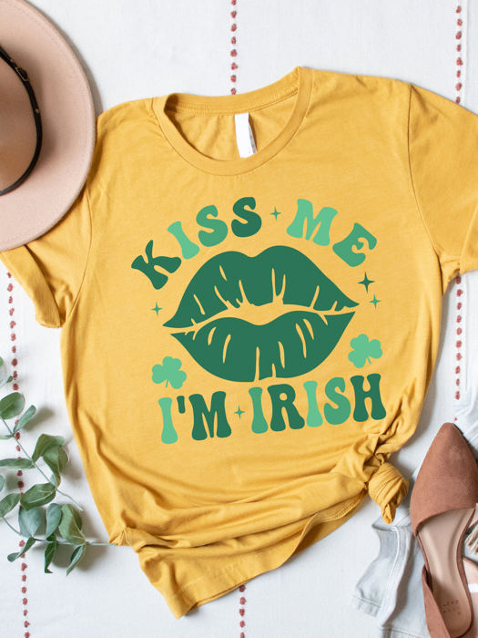 Kiss me I'm Irish Graphic Tee