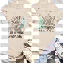 Medium Tan Heaven and Nature Sing Graphic Tee