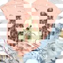 Small White Christmas Book Tree Graphic Tee