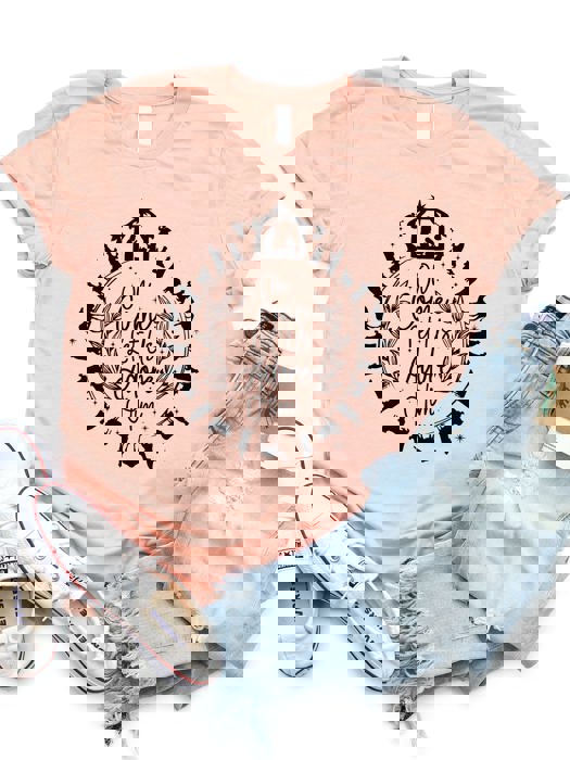 Ornament Come let us Adore Him Graphic Tee