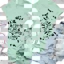 Small Slate Ornament Come let us Adore Him Graphic Tee