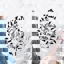 Medium White Ornament Come let us Adore Him Graphic Tee